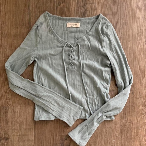Lucky Brand Tops - LuckyBrand Blouse/Long sleeve
